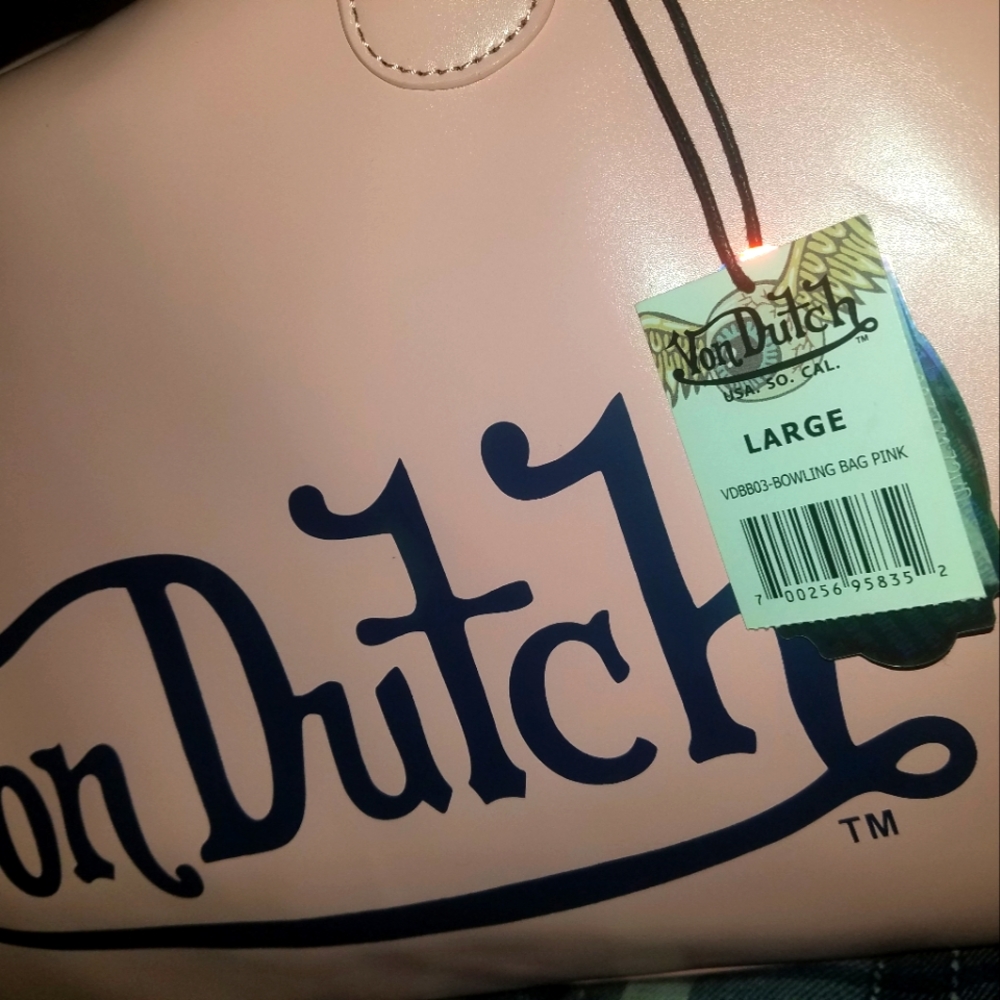 vondutch Large Pink Travel Bag